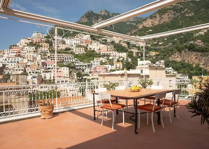 Villa Joey - Prestigious Residence With Private Garage In The Heart Of Positano