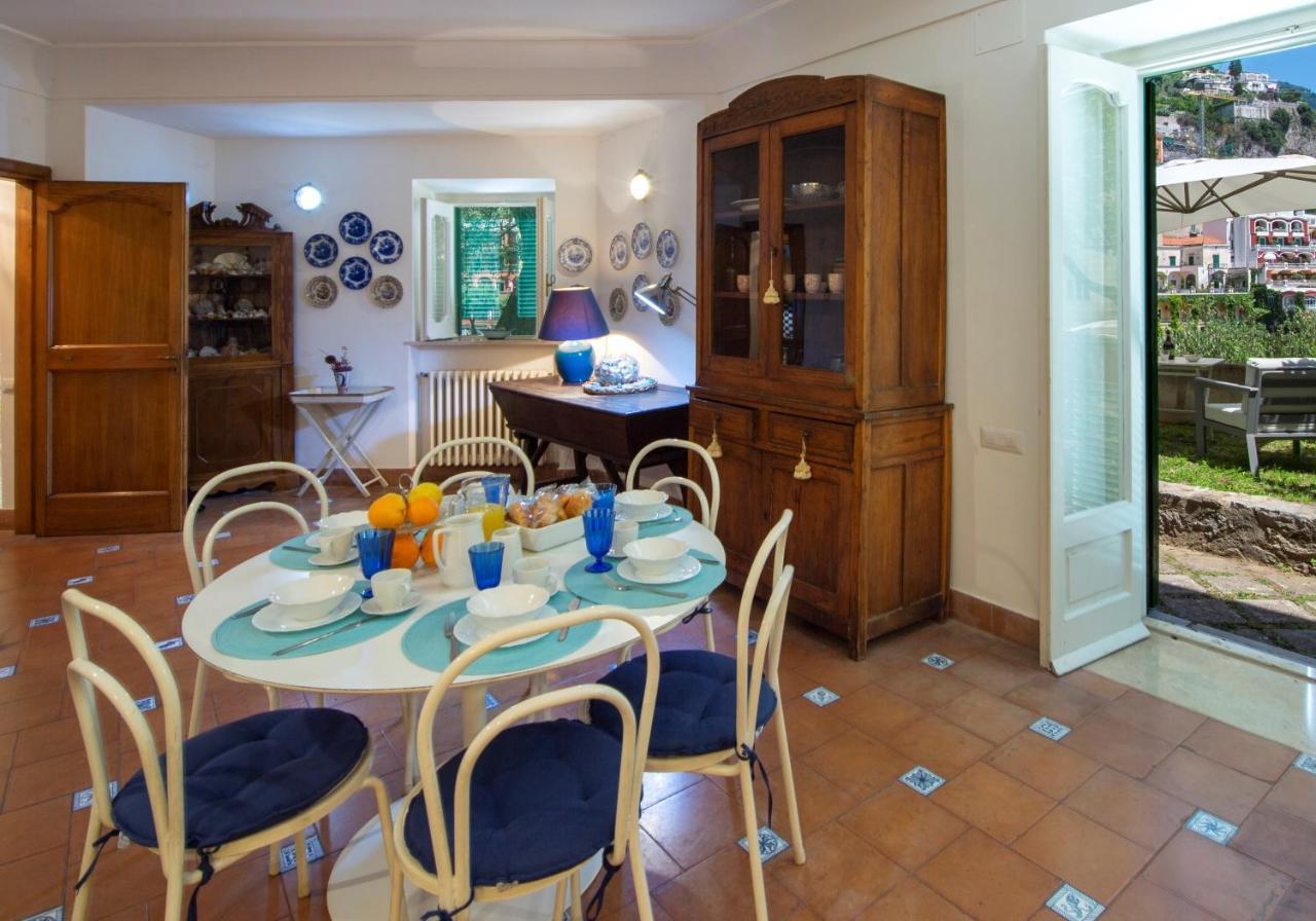 Villa Deli, In Positano, Sea View, Ac