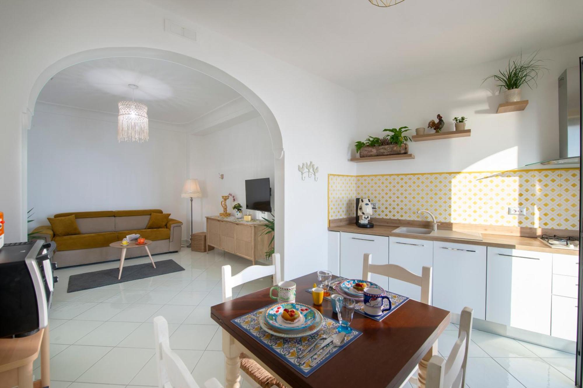 Aria Di Mare,near Elevator, Few Steps, Parking, Garden * Positano